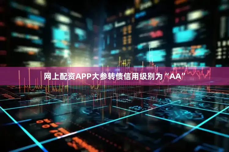 网上配资APP大参转债信用级别为“AA”