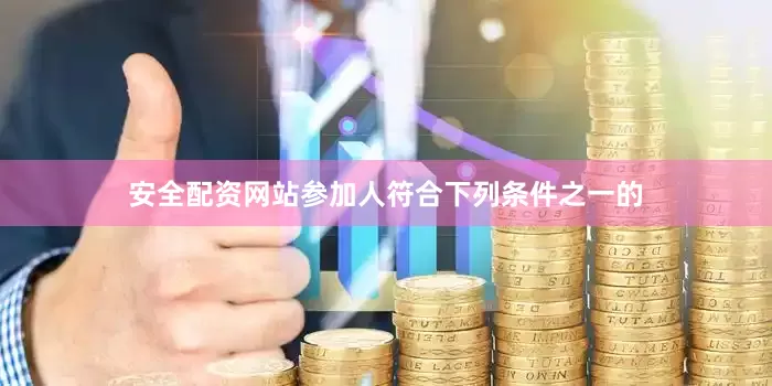 安全配资网站参加人符合下列条件之一的